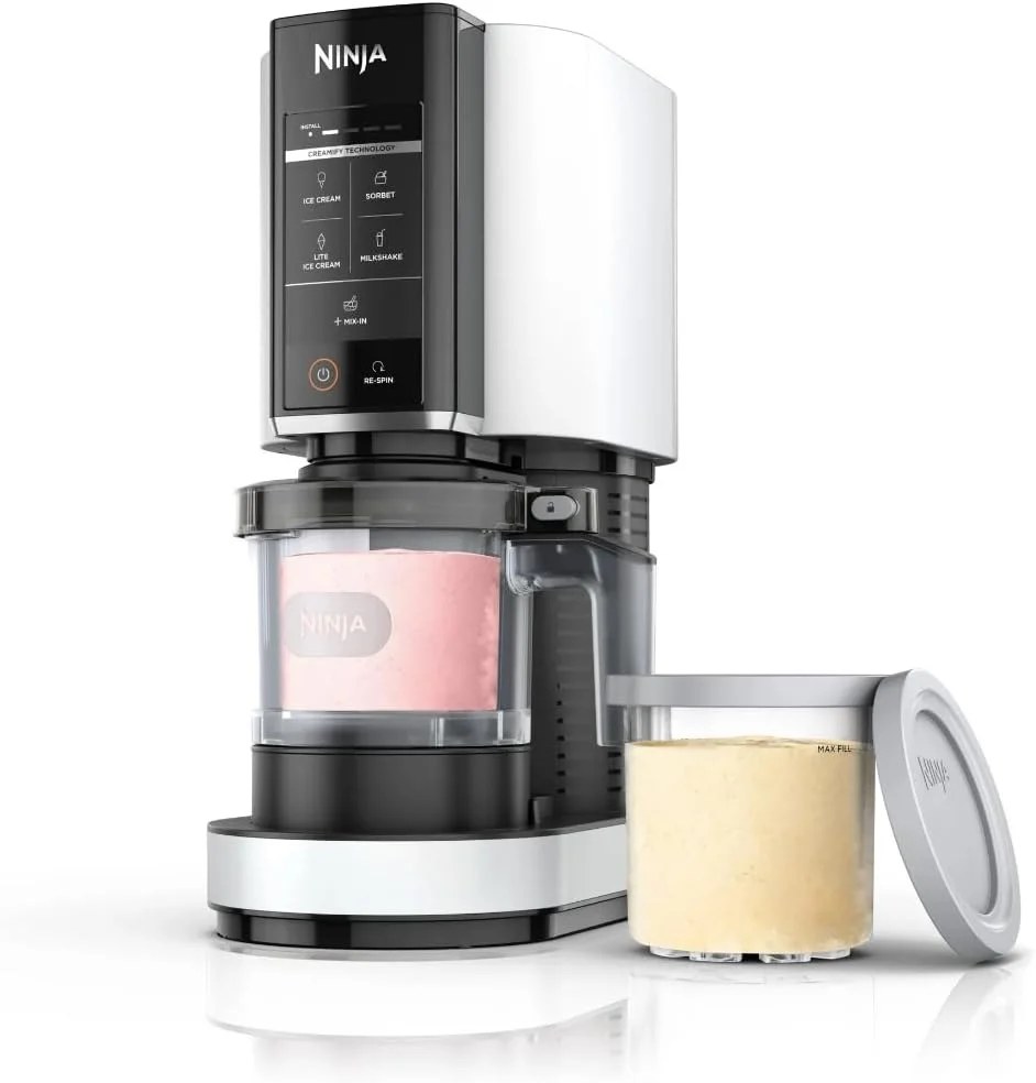 Styled product image of Ninja CREAMi Ice Cream Maker (NC300)