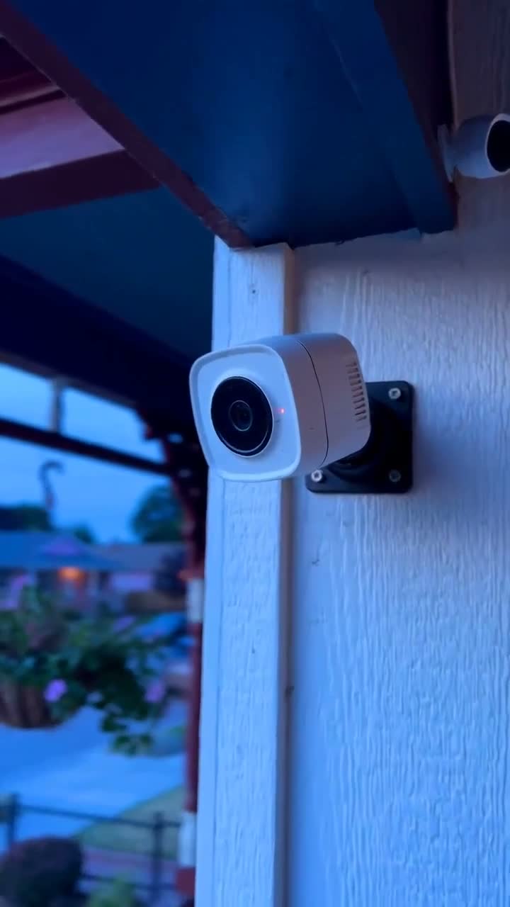 Styled product image of Wyze Cam v4