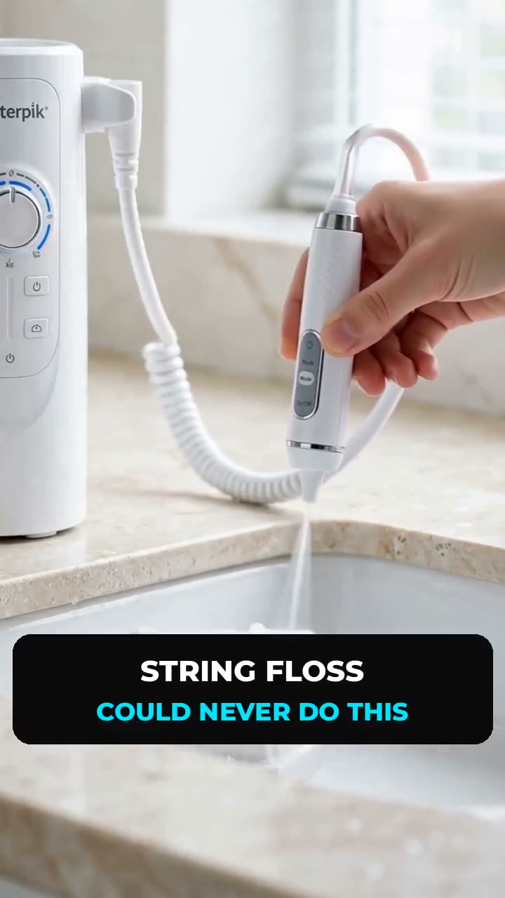 Styled product image of Waterpik Aquarius Water Flosser WP-660